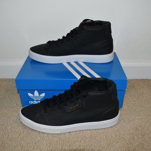 Womens Adidas Sleek Mid W Sneakers Black EE4727 10W